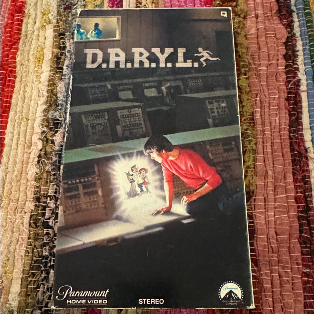 D.A.R.Y.L. VHS 📼 Tape. 1985 Movie 🍿